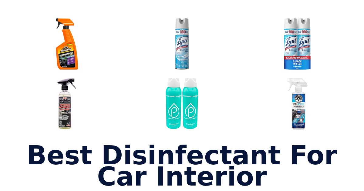 Best Disinfectant For Car Interior