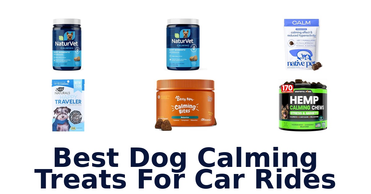 Best Dog Calming Treats For Car Rides