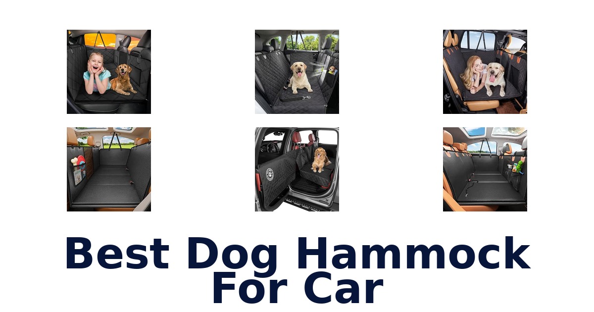 Best Dog Hammock For Car