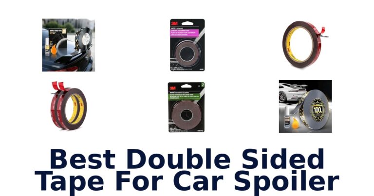 Best Double Sided Tape For Car Spoiler