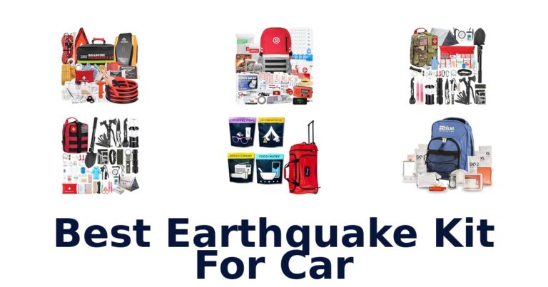 Best Earthquake Kit For Car