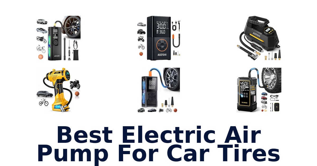 Best Electric Air Pump For Car Tires