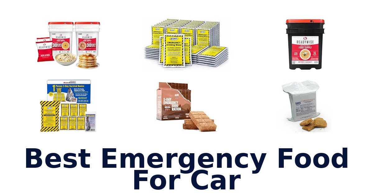 Best Emergency Food For Car