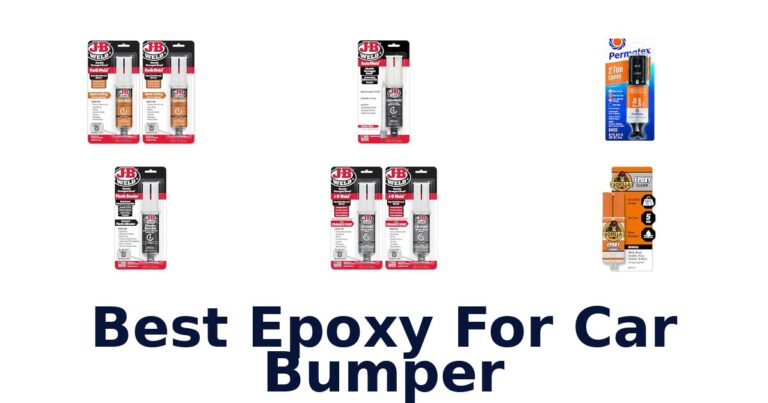 Best Epoxy For Car Bumper
