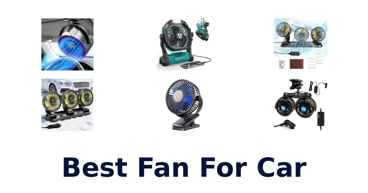Best Fan For Car