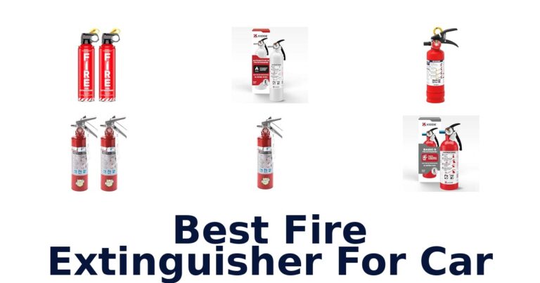 Best Fire Extinguisher For Car