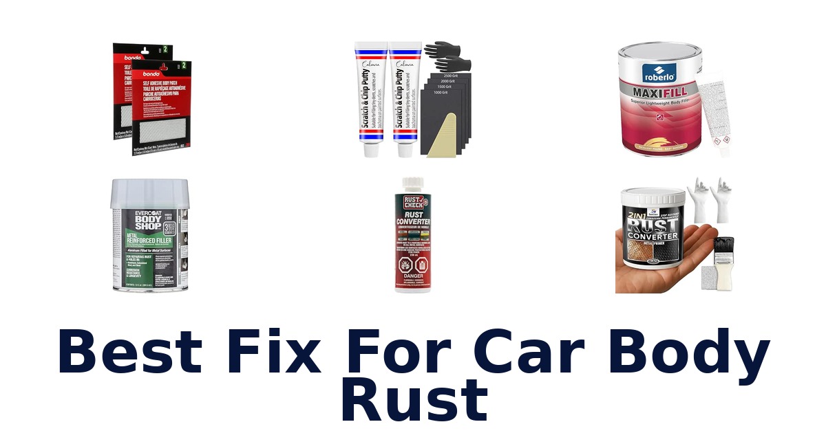 Best Fix For Car Body Rust
