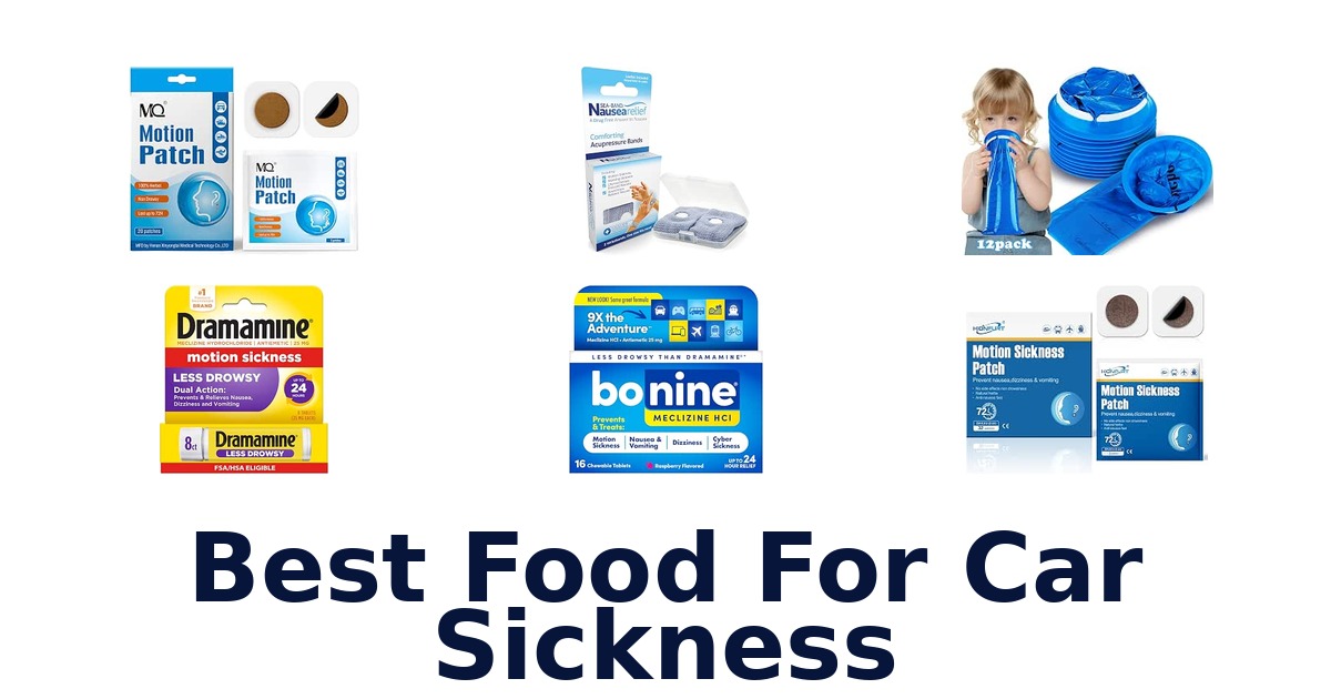 Best Food For Car Sickness