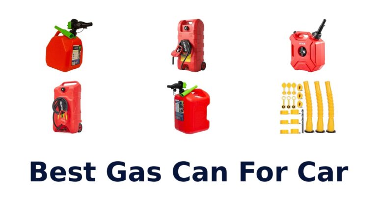 Best Gas Can For Car