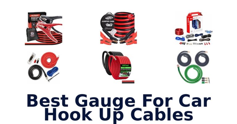 Best Gauge For Car Hook Up Cables