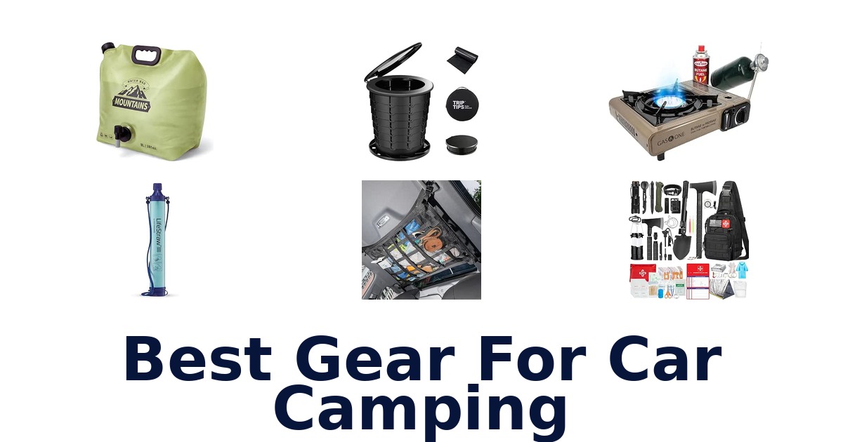 Best Gear For Car Camping