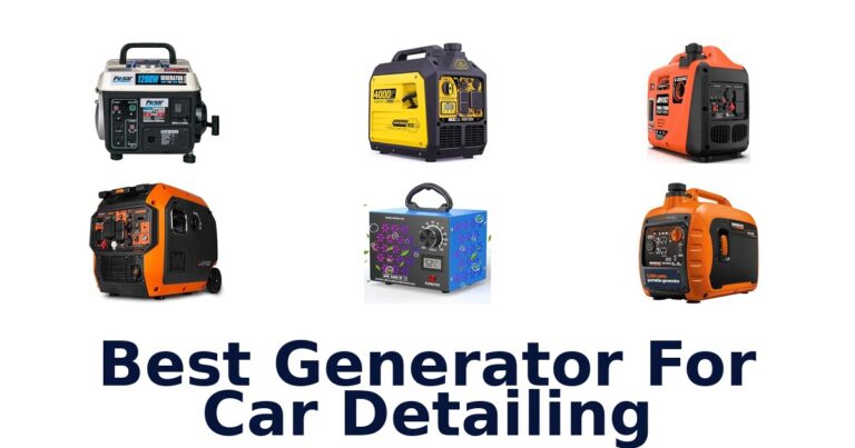 Best Generator For Car Detailing