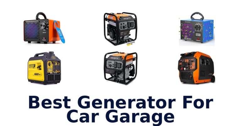 Best Generator For Car Garage