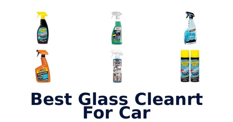 Best Glass Cleanrt For Car