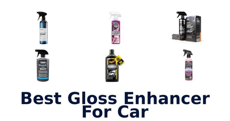 Best Gloss Enhancer For Car
