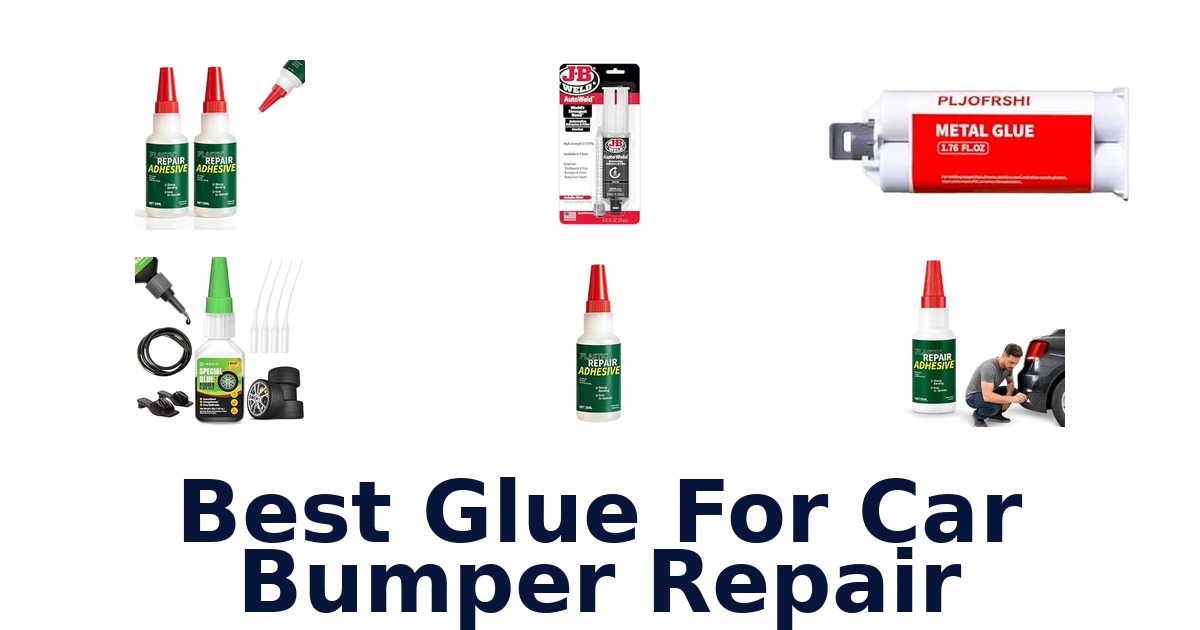 Best Glue For Car Bumper Repair