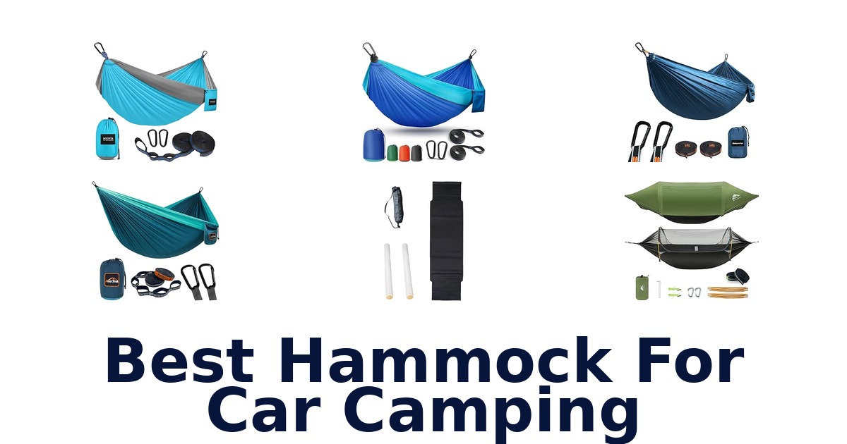 Best Hammock For Car Camping