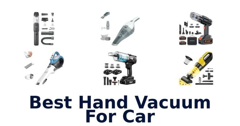 Best Hand Vacuum For Car