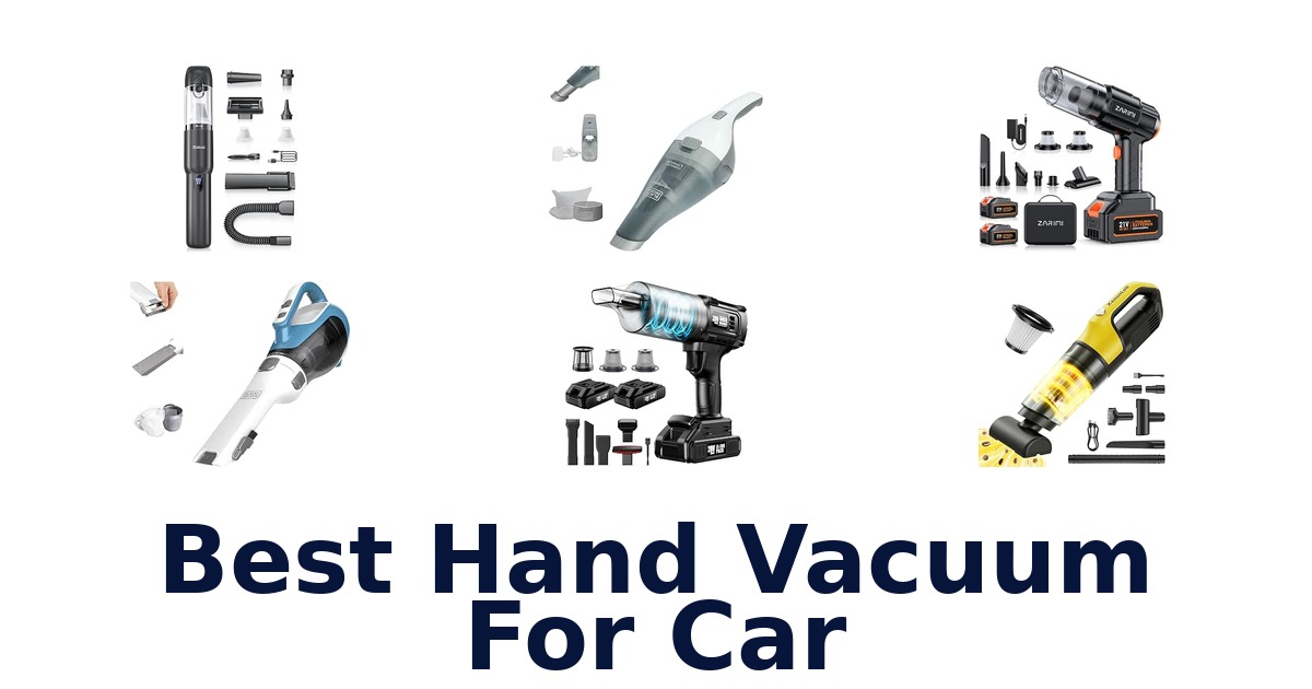 Best Hand Vacuum For Car