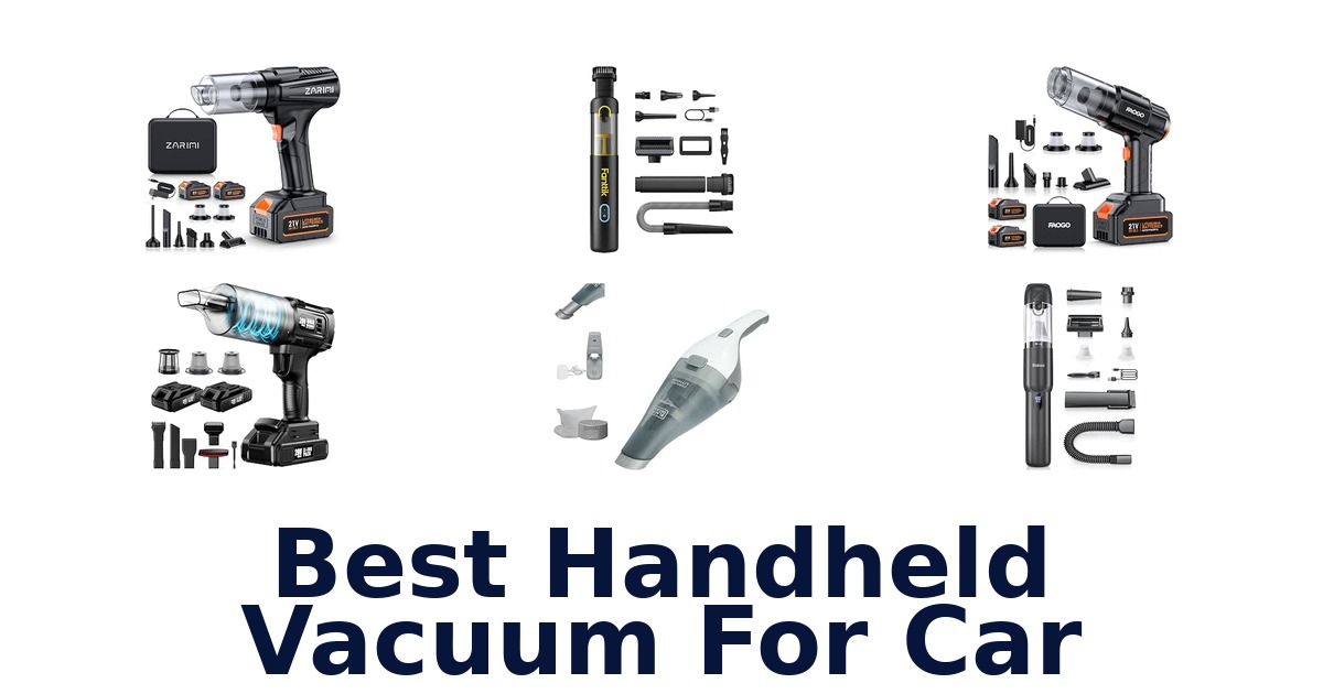 Best Handheld Vacuum For Car