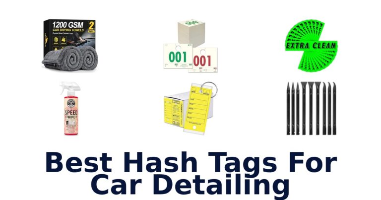 Best Hash Tags For Car Detailing