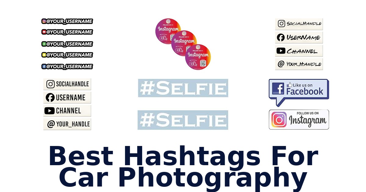 Best Hashtags For Car Photography