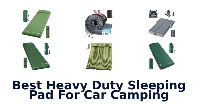 Best Heavy Duty Sleeping Pad For Car Camping
