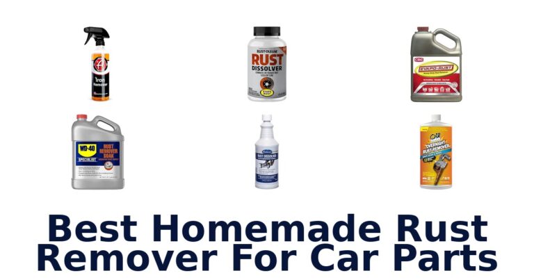 Best Homemade Rust Remover For Car Parts