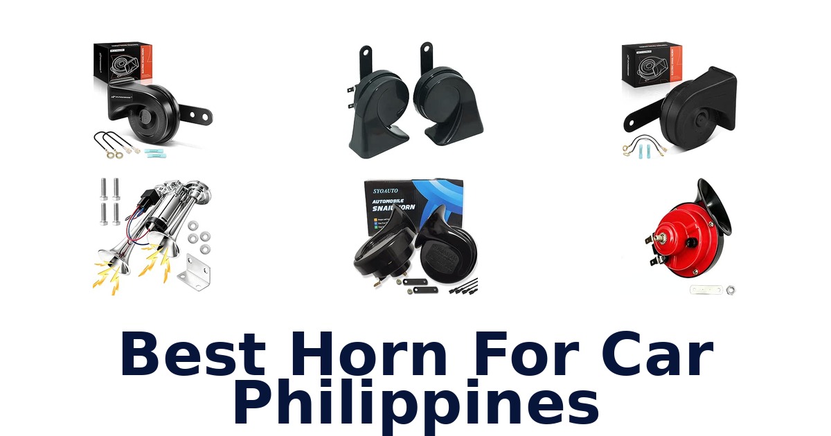 Best Horn For Car Philippines