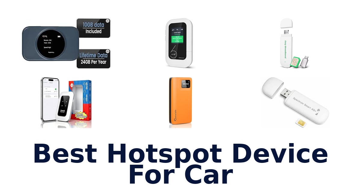 Best Hotspot Device For Car