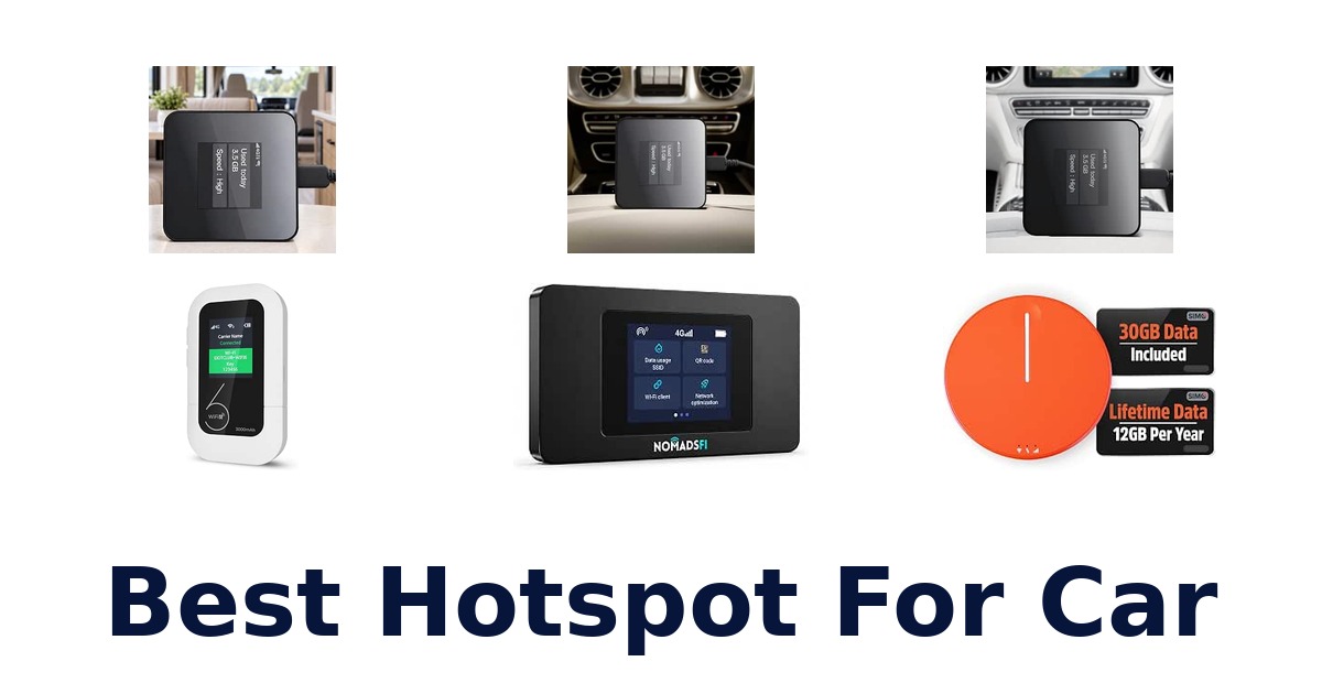 Best Hotspot For Car