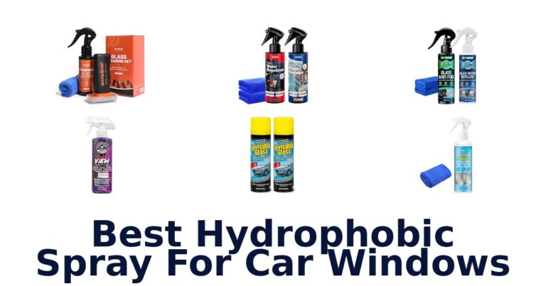 Best Hydrophobic Spray For Car Windows