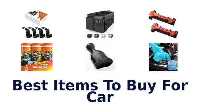 Best Items To Buy For Car