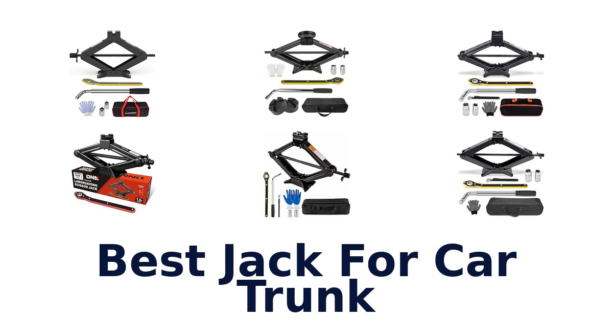 Best Jack For Car Trunk