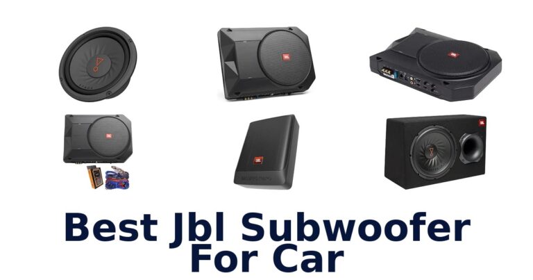 Best Jbl Subwoofer For Car