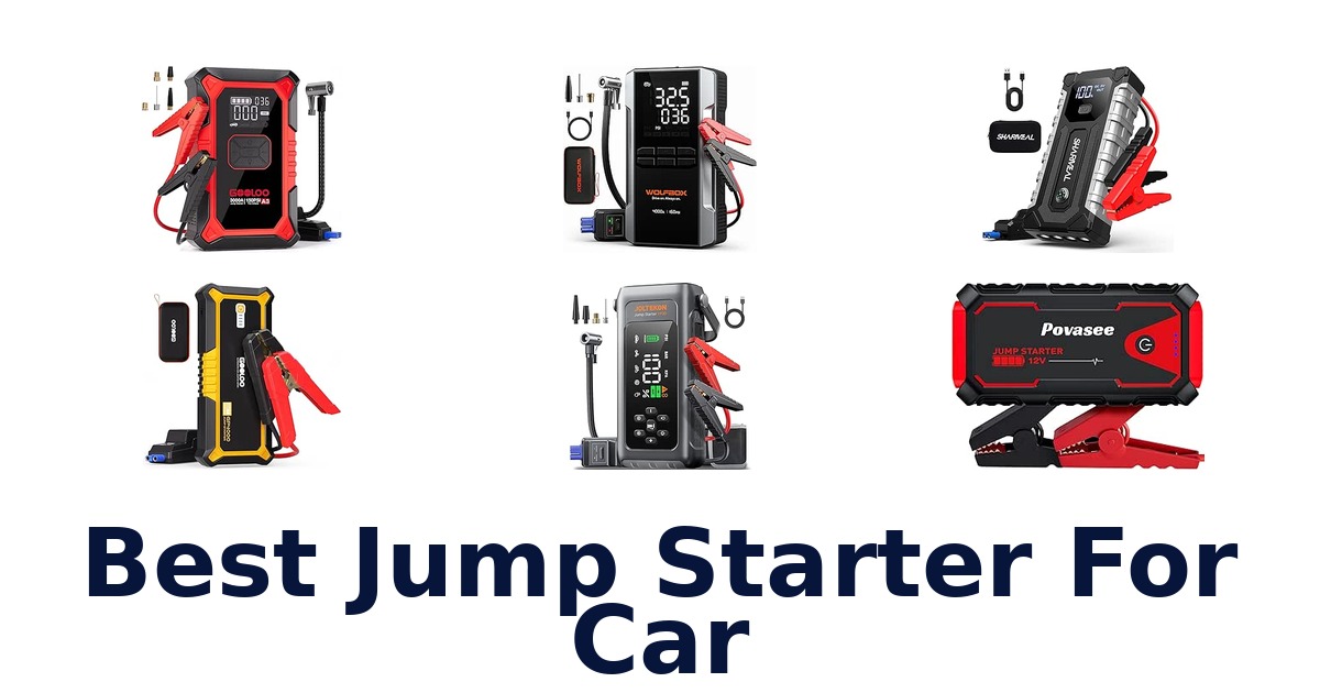 Best Jump Starter For Car