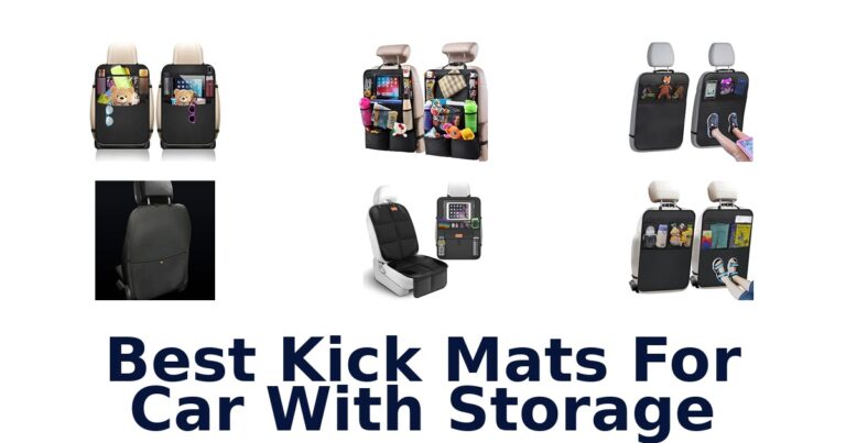 Best Kick Mats For Car With Storage