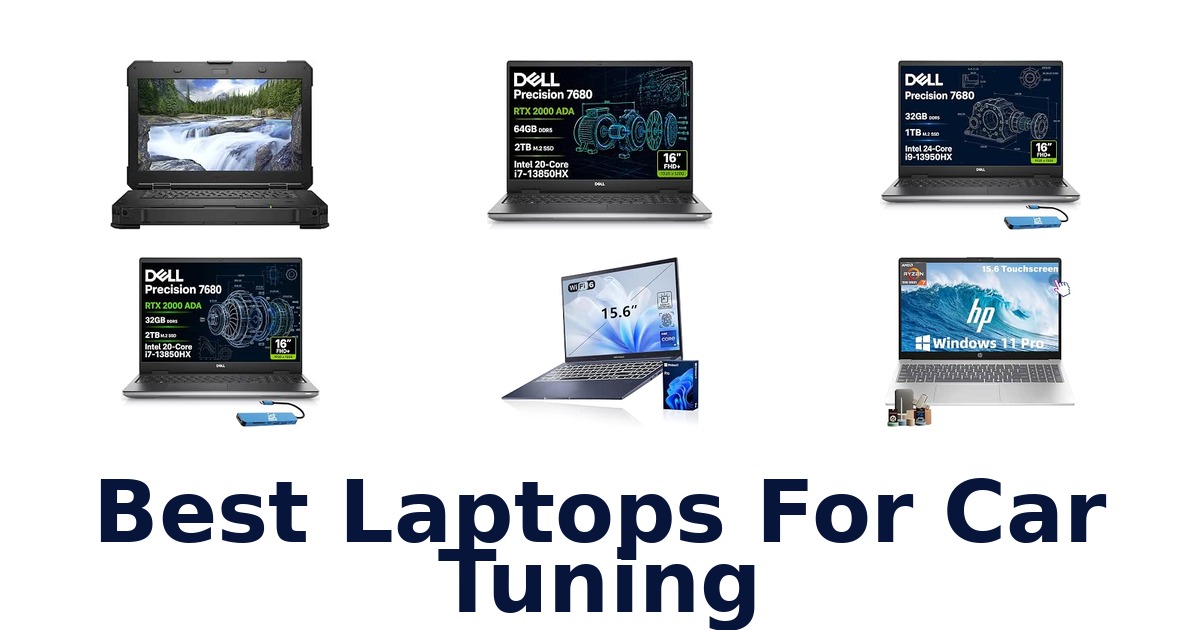 Best Laptops For Car Tuning