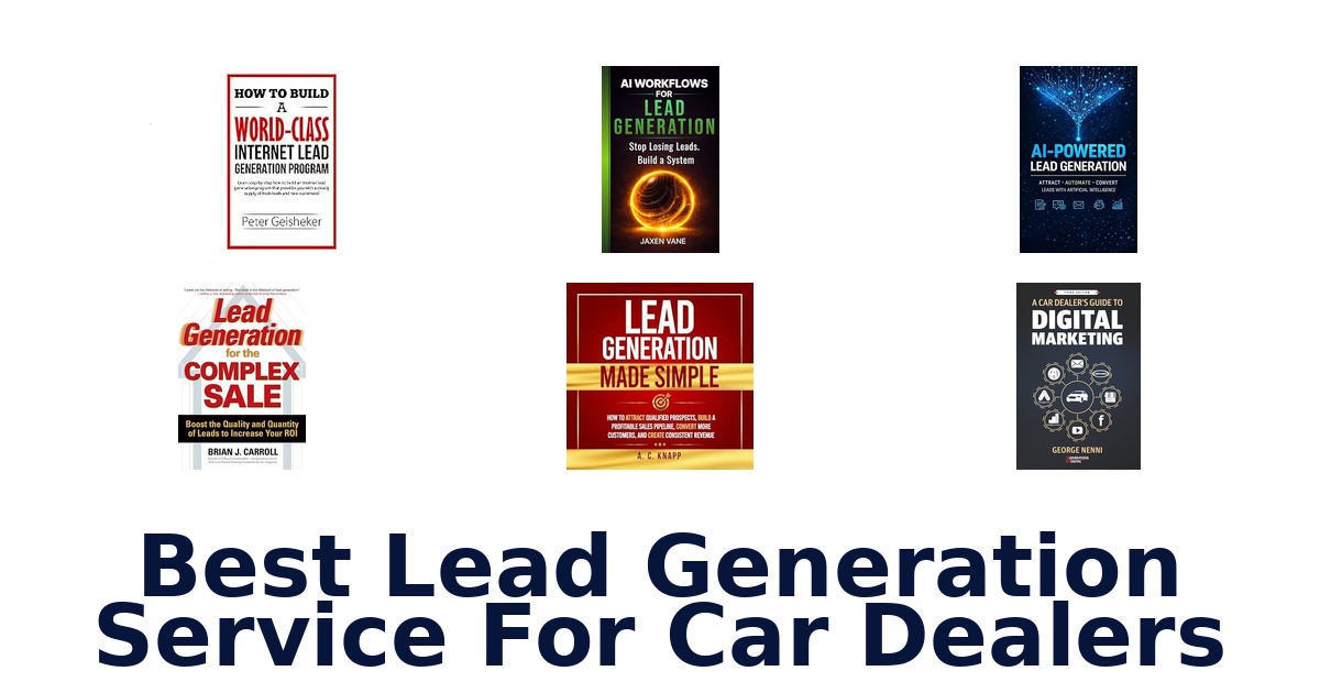 Best Lead Generation Service For Car Dealers