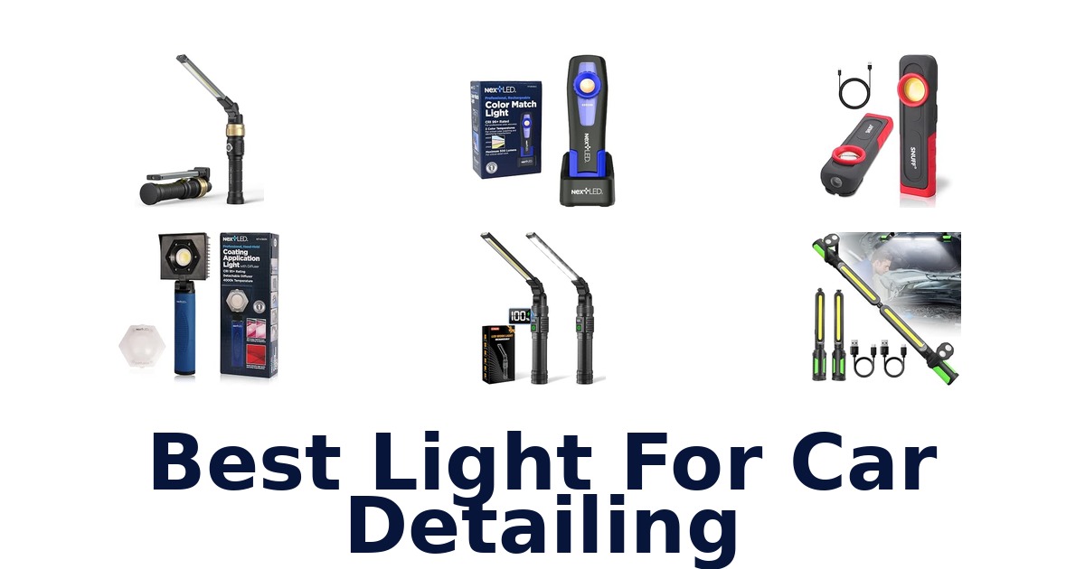 Best Light For Car Detailing