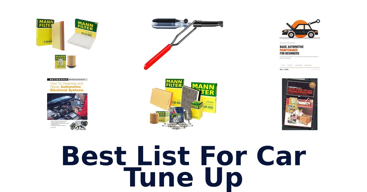 Best List For Car Tune Up