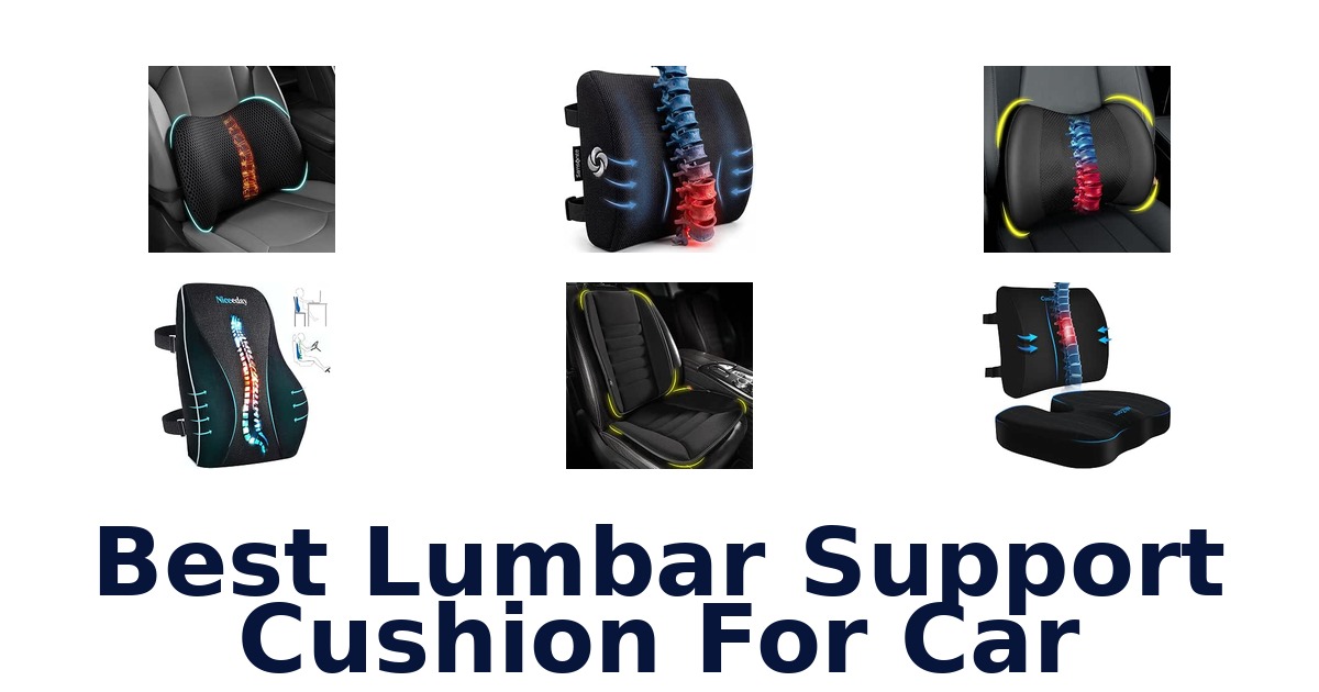 Best Lumbar Support Cushion For Car