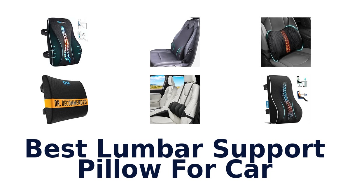 Best Lumbar Support Pillow For Car