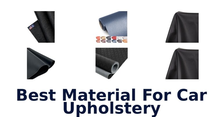 Best Material For Car Upholstery