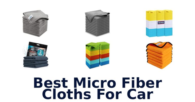 Best Micro Fiber Cloths For Car