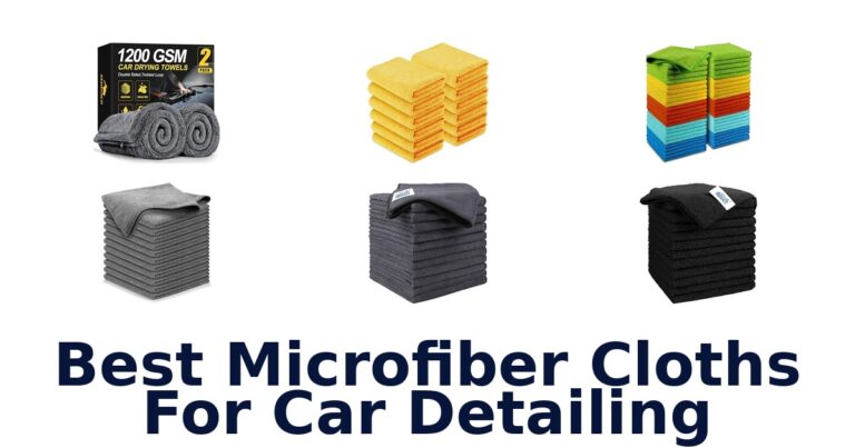 Best Microfiber Cloths For Car Detailing
