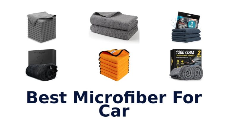 Best Microfiber For Car