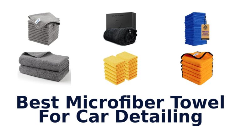 Best Microfiber Towel For Car Detailing