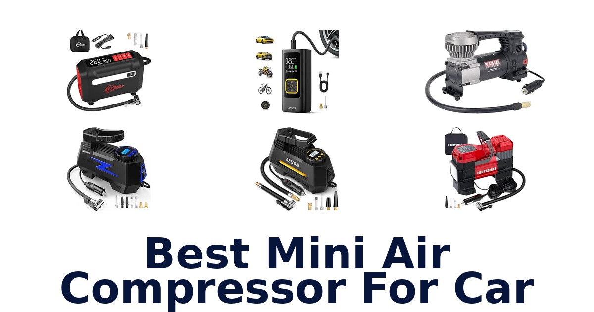 Best Mini Air Compressor For Car