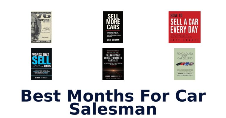 Best Months For Car Salesman